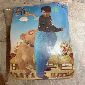 Inflatable Costume with Dog Design